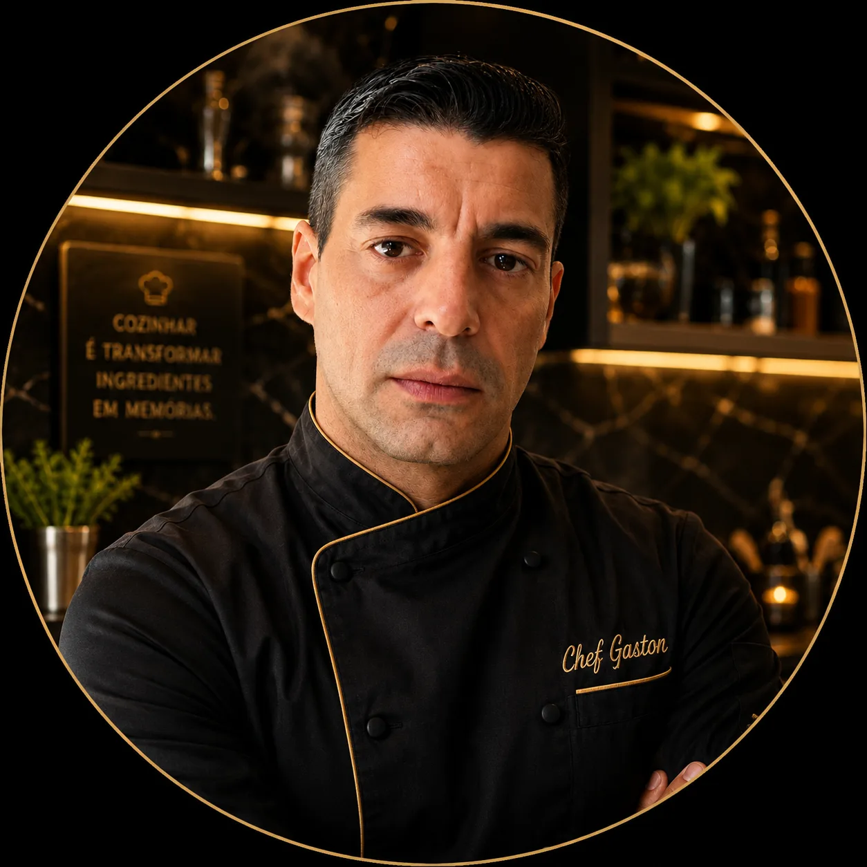 Chef Gaston Martínez Lomando